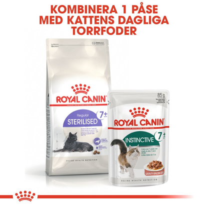 Royal Canin Instinctive 7+ Gravy Ageing Våtfoder för katt