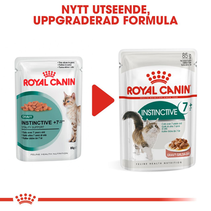 Royal Canin Instinctive 7+ Gravy Ageing Våtfoder för katt