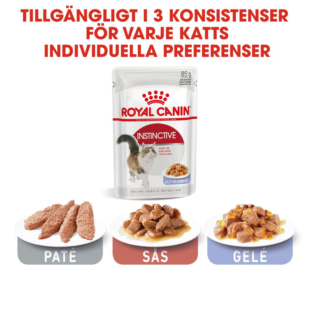 Royal Canin Instinctive Jelly Adult Våtfoder för katt