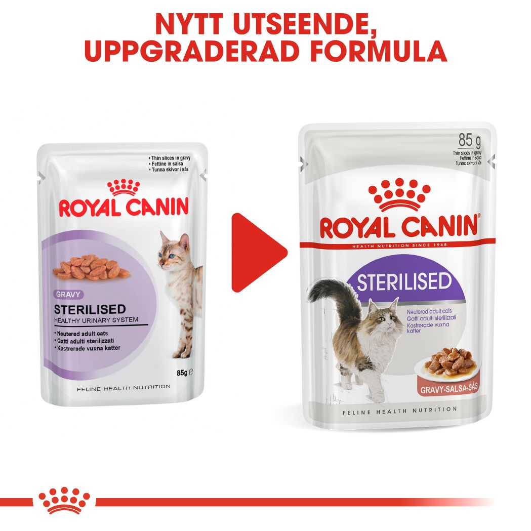 Royal Canin Sterilised Gravy Adult Våtfoder för katt