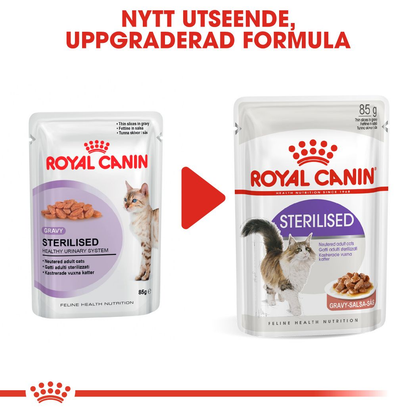 Royal Canin Sterilised Gravy Adult Våtfoder för katt