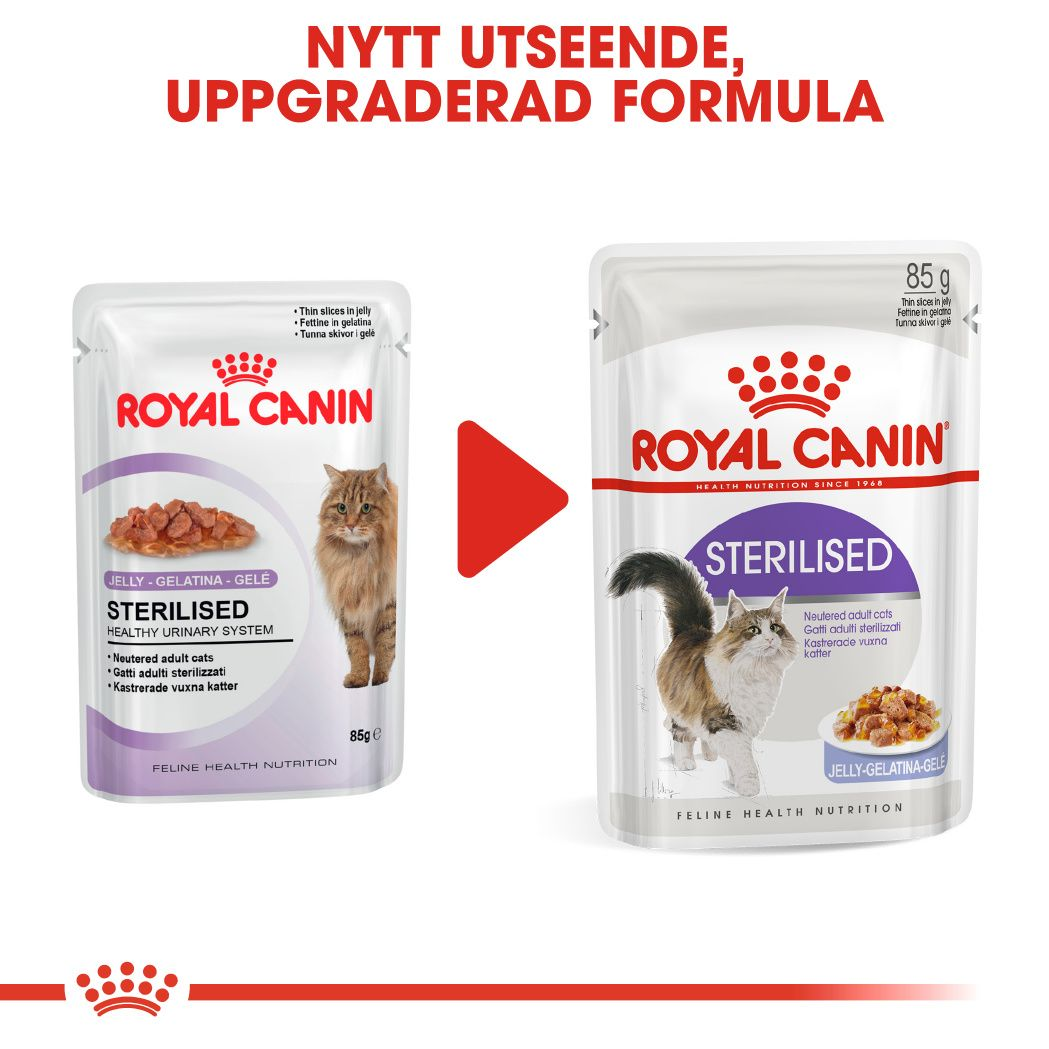 Royal Canin Sterilised Jelly Adult Våtfoder för katt