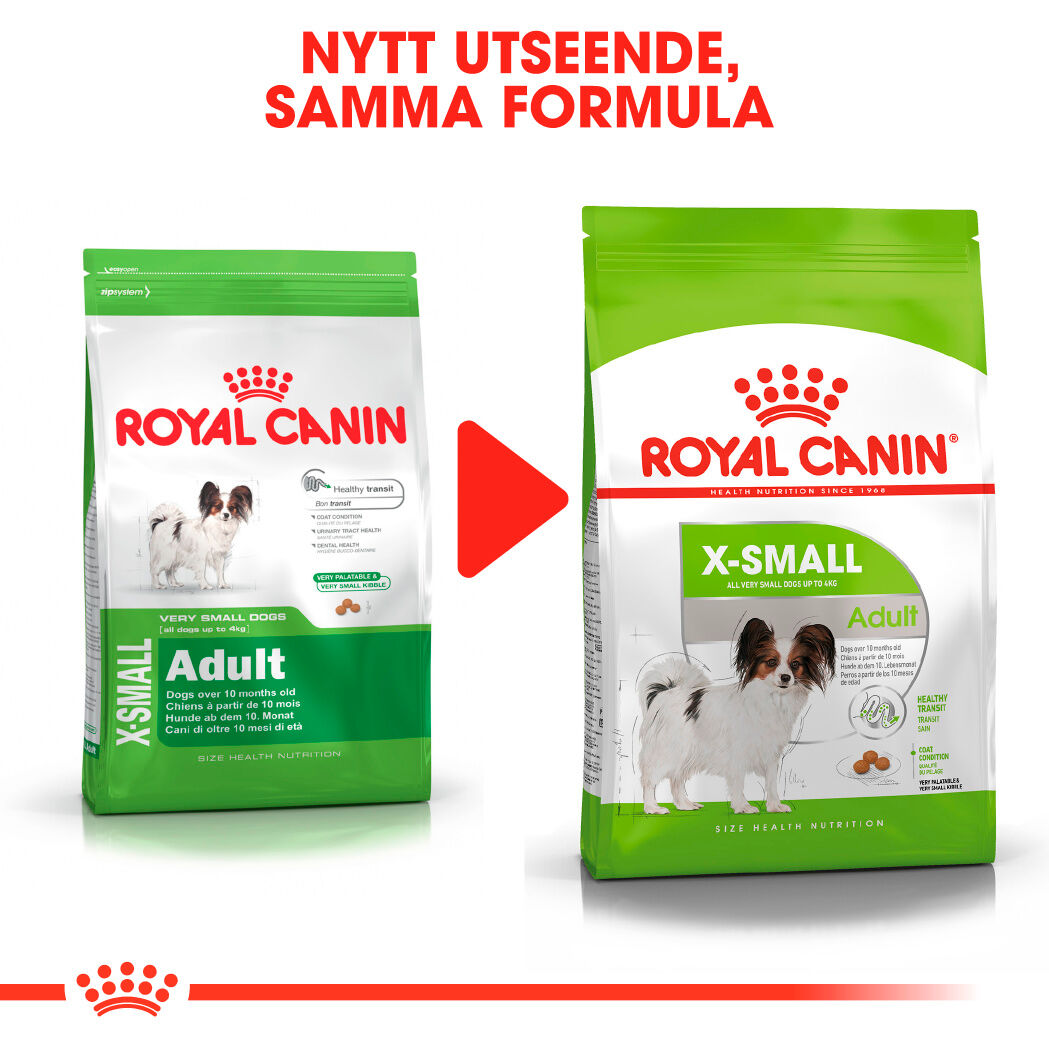 Royal Canin X-SMALL Adult Torrfoder för hund