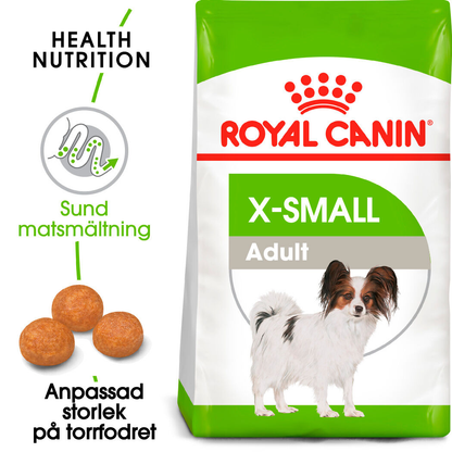 Royal Canin X-SMALL Adult Torrfoder för hund