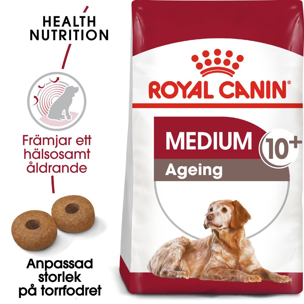 Royal Canin MEDIUM Ageing 10+ Ageing Torrfoder för hund