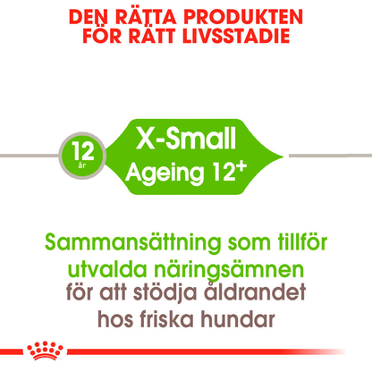 Royal Canin X-SMALL Ageing 12+ Ageing Torrfoder för hund