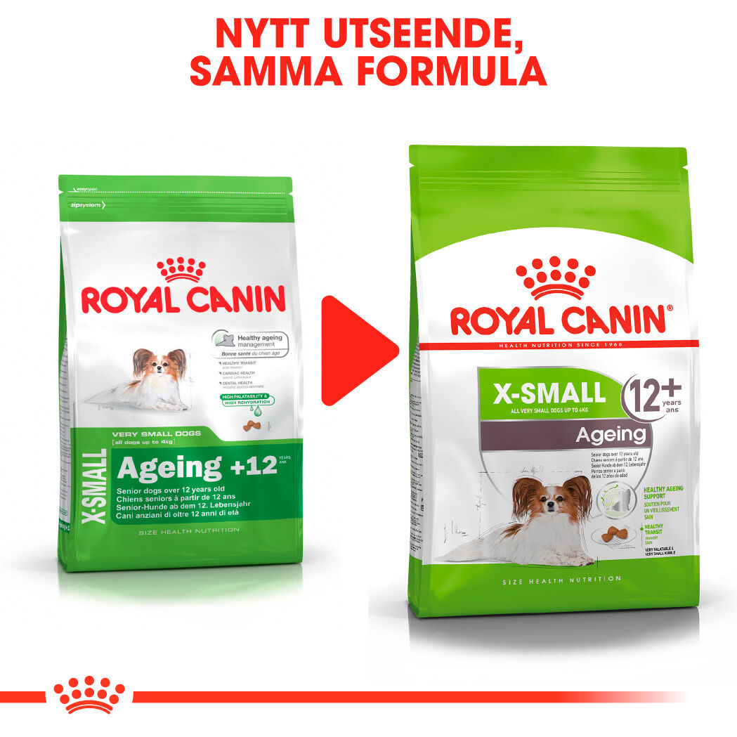 Royal Canin X-SMALL Ageing 12+ Ageing Torrfoder för hund