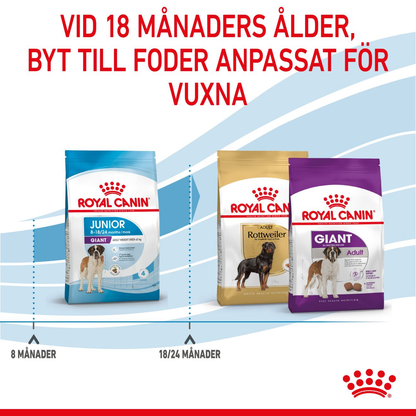 Royal Canin Giant Junior Torrfoder för hundvalp