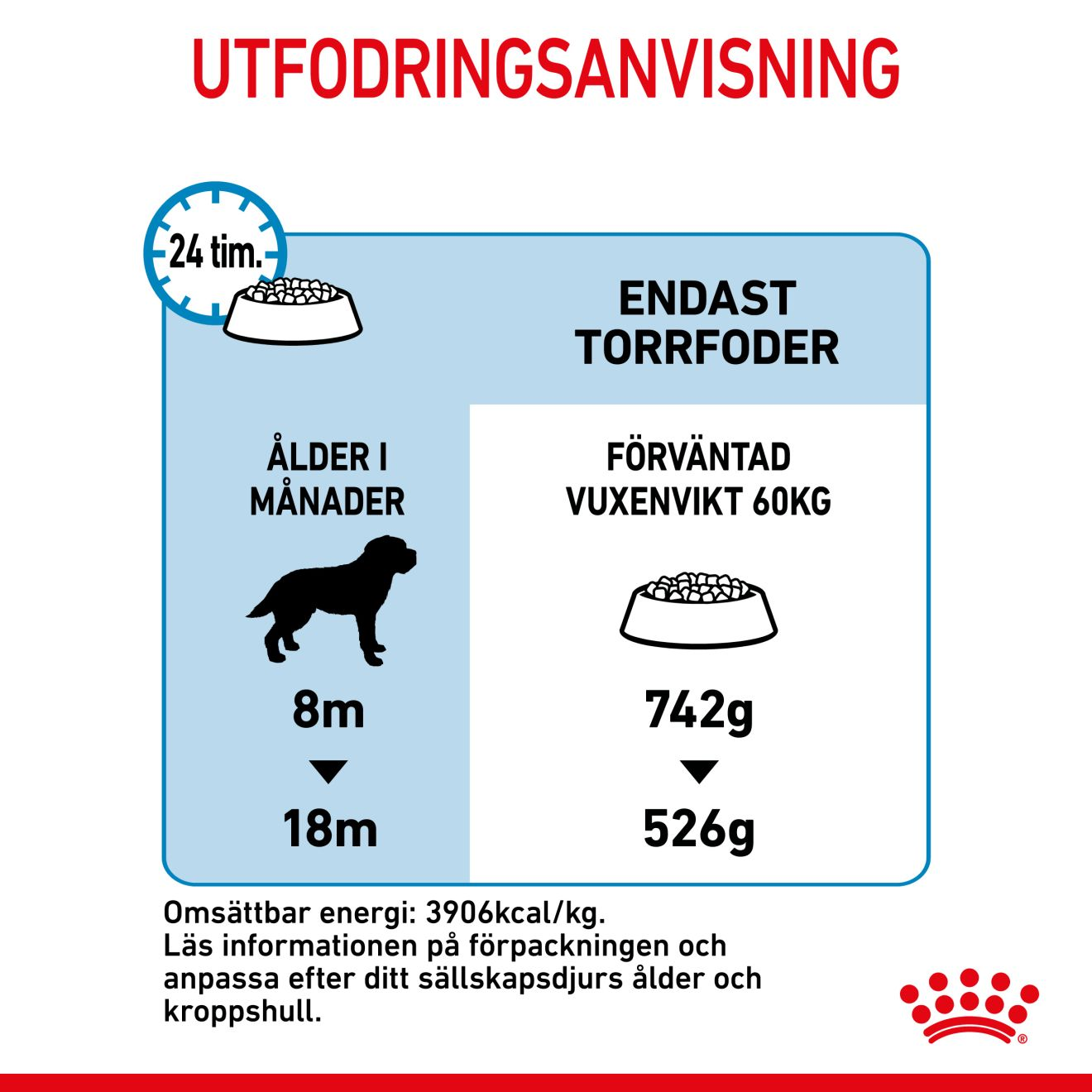 Royal Canin Giant Junior Torrfoder för hundvalp
