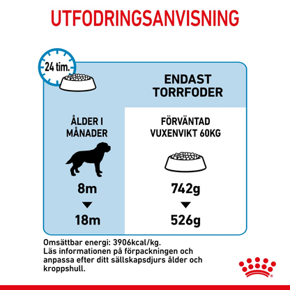Royal Canin Giant Junior Torrfoder för hundvalp