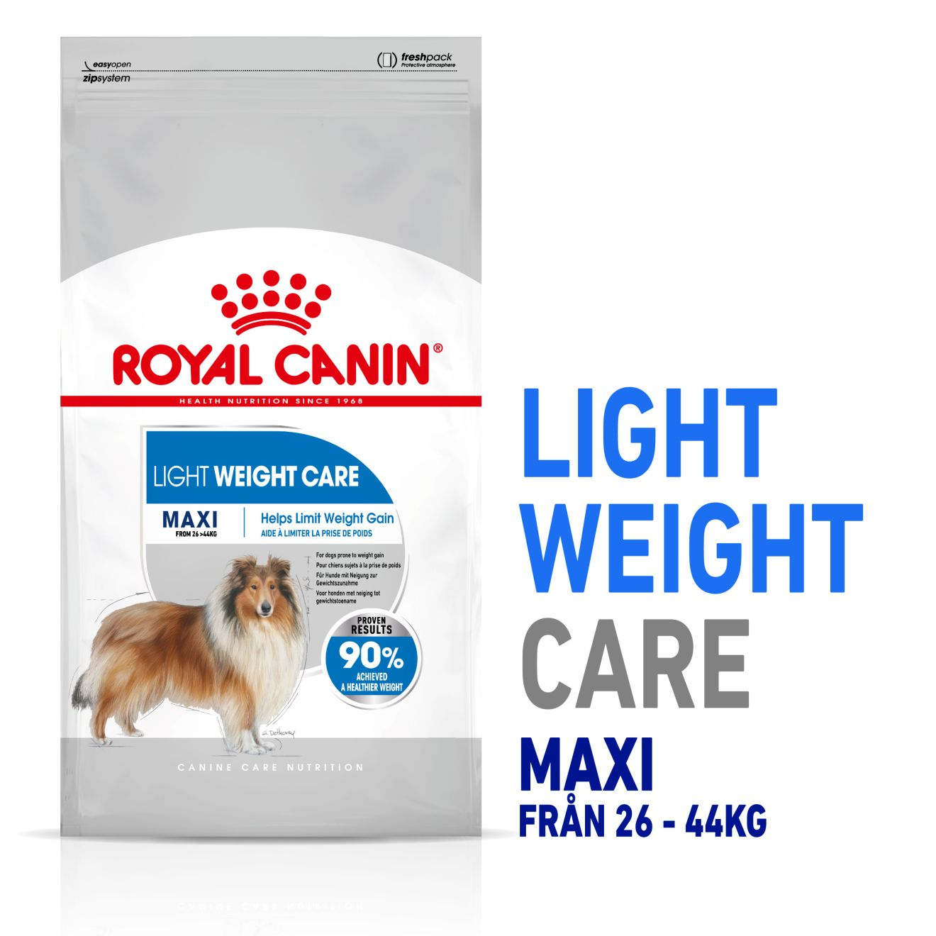 Royal Canin Light weight Care Adult MAXI Torrfoder för hund