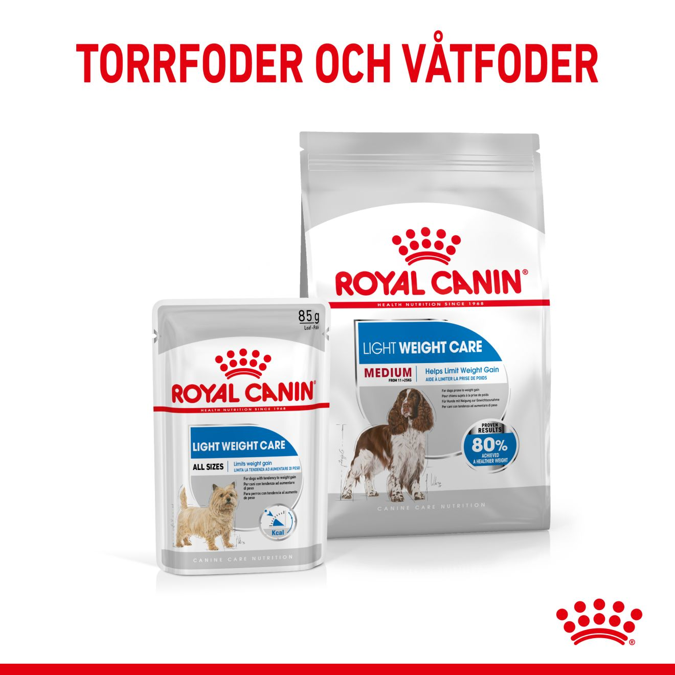 Royal Canin Light weight Care Adult MEDIUM Torrfoder för hund