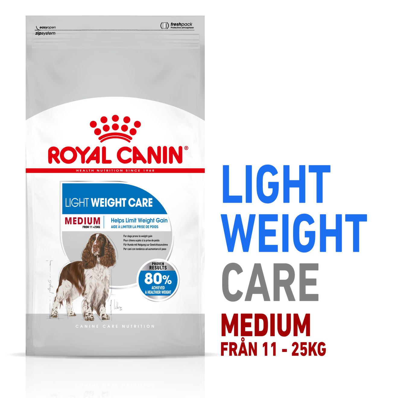 Royal Canin Light weight Care Adult MEDIUM Torrfoder för hund