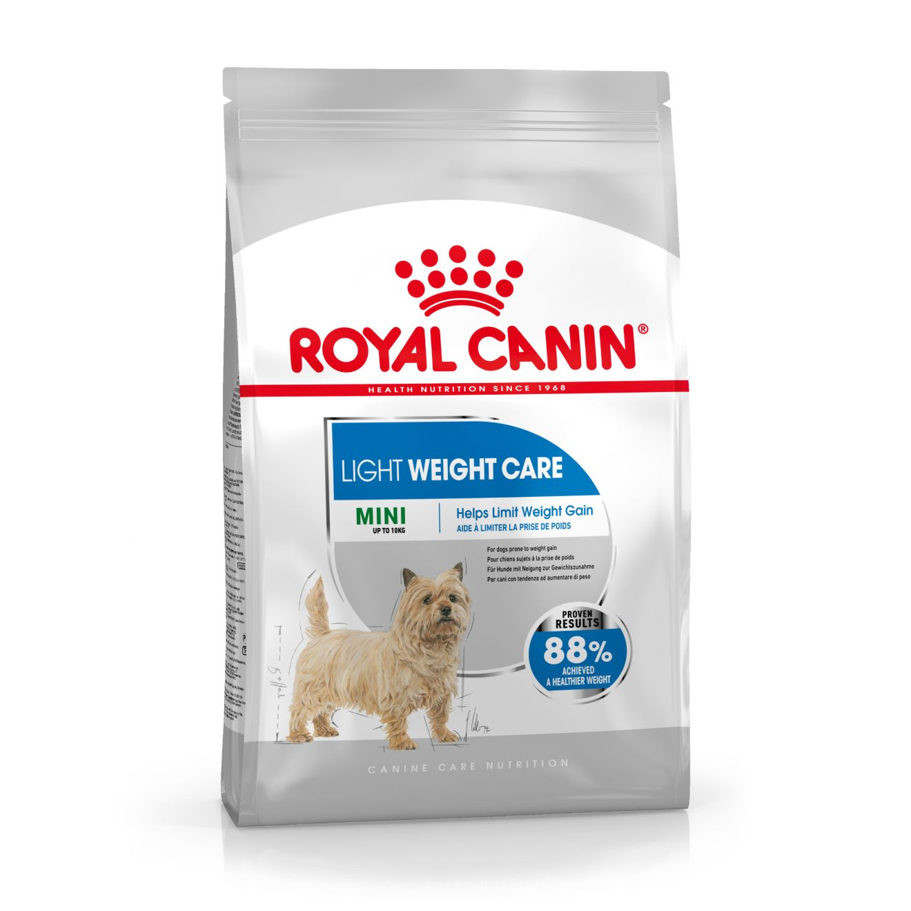 Royal Canin Light weight Care Adult MINI Torrfoder för hund