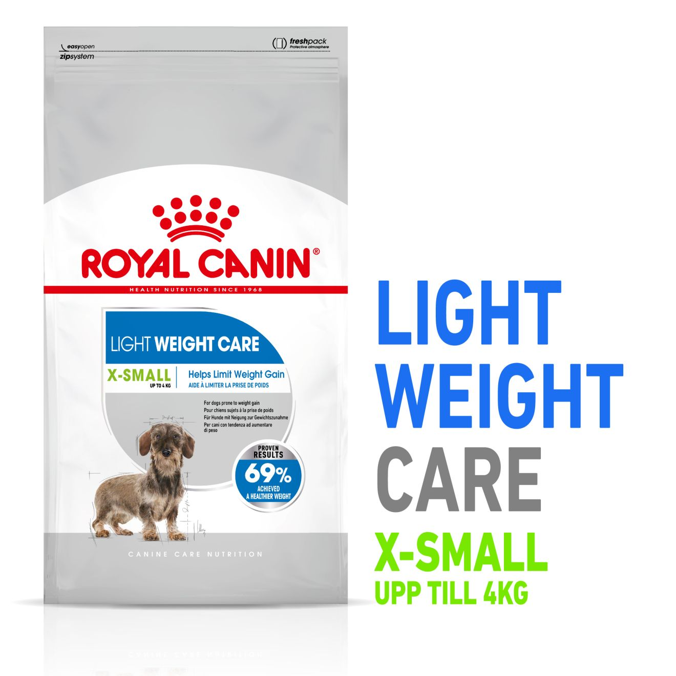 Royal Canin Light Weight Care Adult X-SMALL Torrfoder för hund