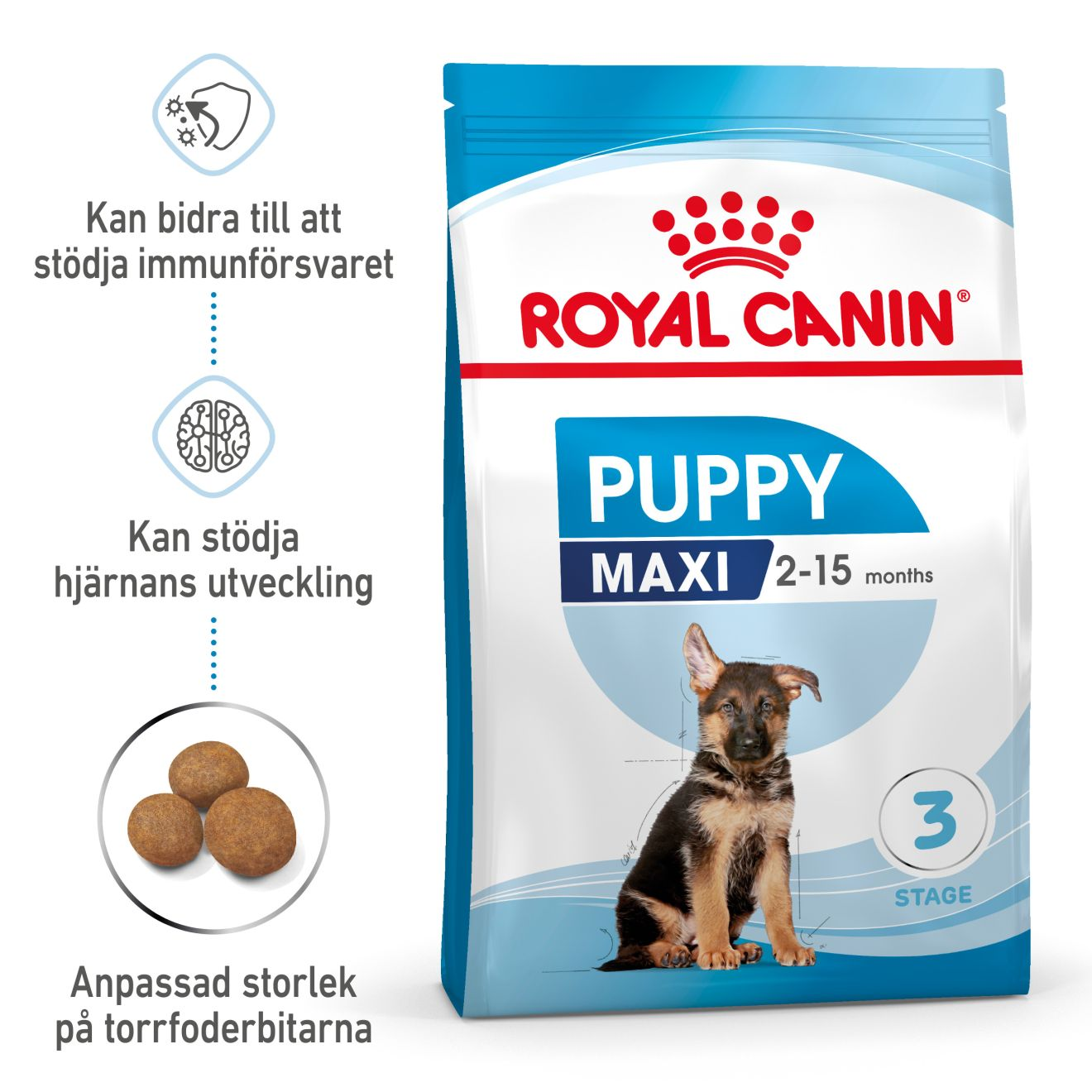 Royal Canin Maxi Puppy Torrfoder för hundvalp