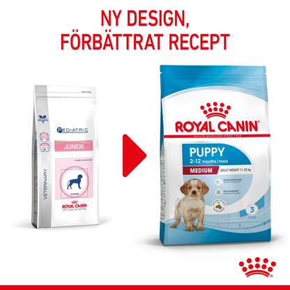 Royal Canin Medium Puppy Torrfoder för hundvalp