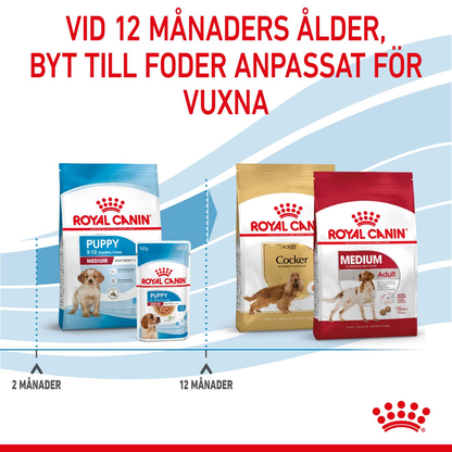 Royal Canin Medium Puppy Torrfoder för hundvalp