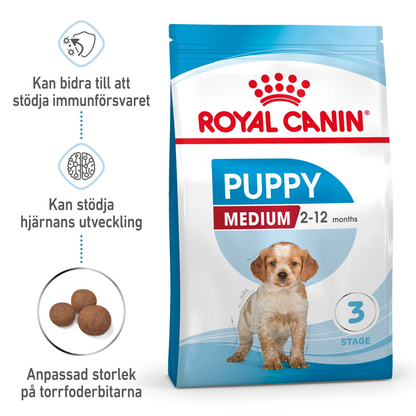 Royal Canin Medium Puppy Torrfoder för hundvalp