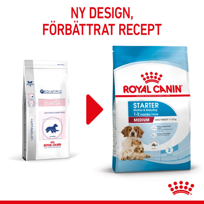 Royal Canin Medium Starter Torrfoder för hundvalp