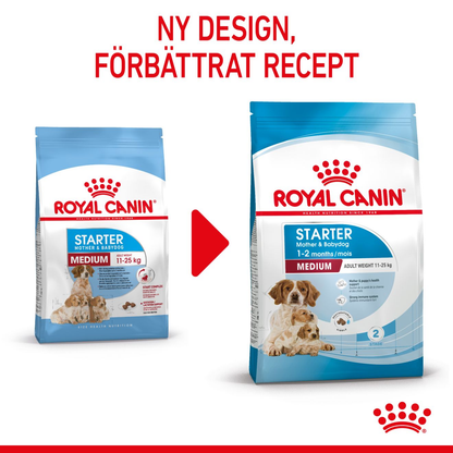 Royal Canin Medium Starter Torrfoder för hundvalp