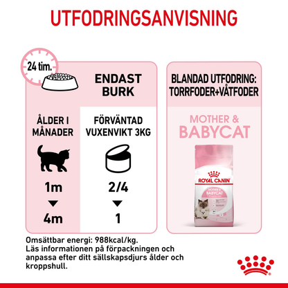 Royal Canin Mother Babycat Våtfoder för kattunge