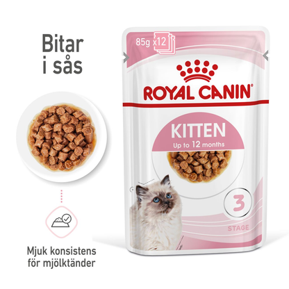 Royal Canin Kitten Gravy Våtfoder för kattunge
