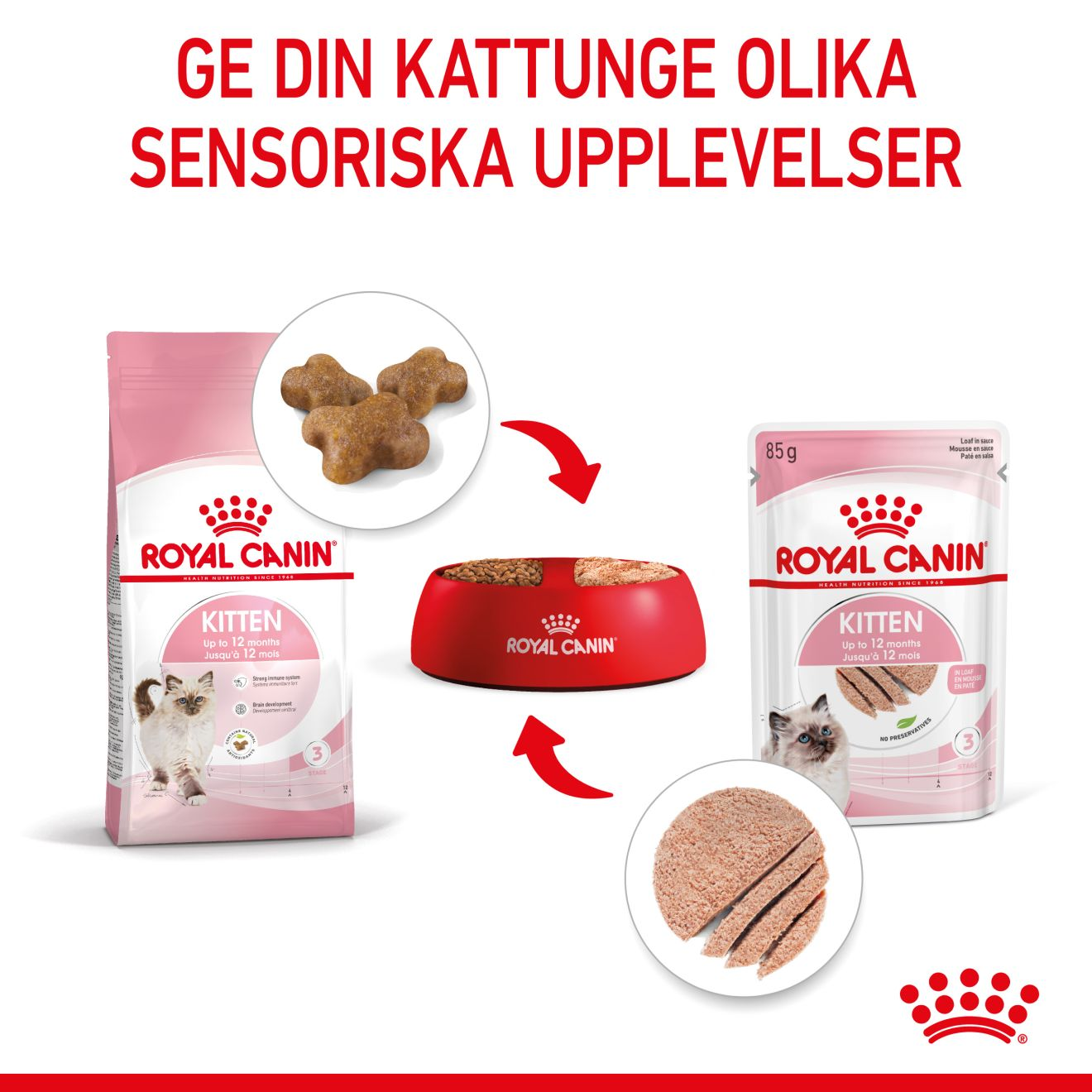 Royal Canin Kitten Loaf Våtfoder för kattunge