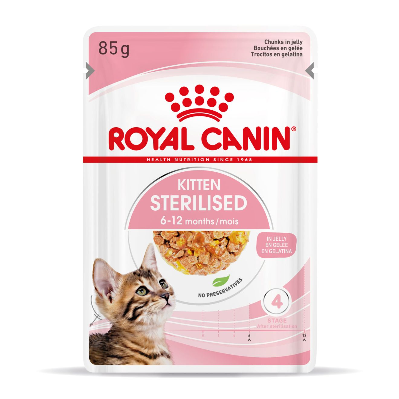 Royal Canin Kitten Sterilised Jelly Våtfoder för kattunge