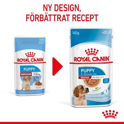 Royal Canin Medium Puppy Våtfoder för hundvalp