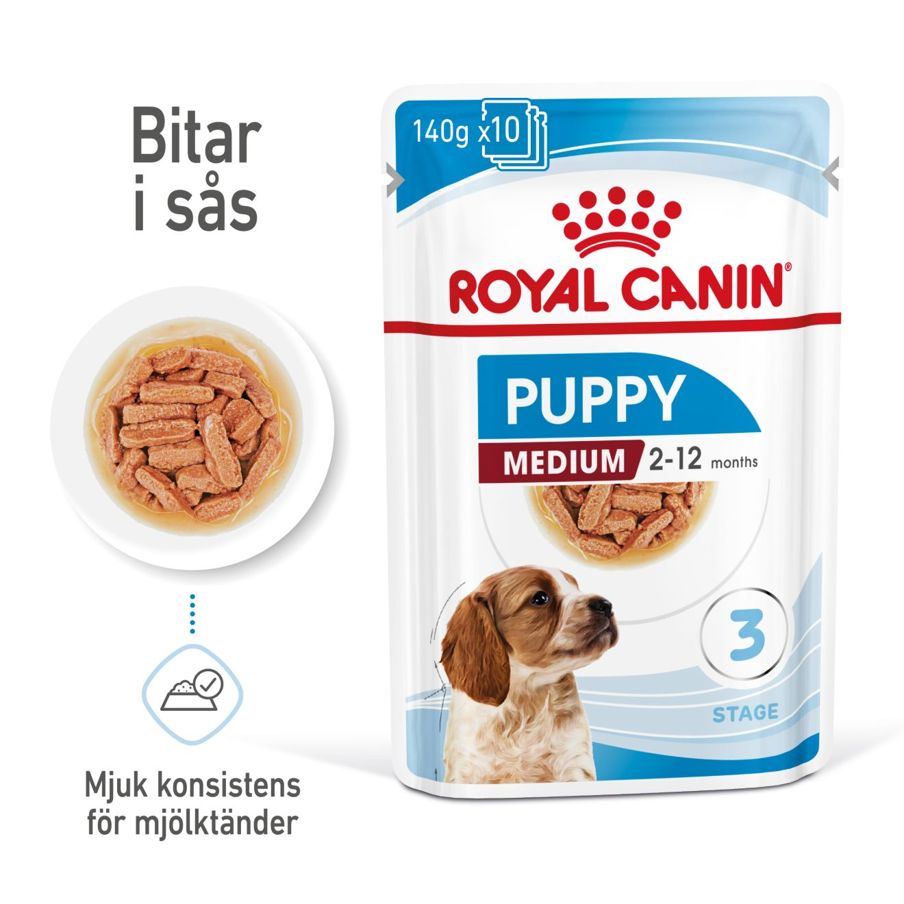Royal Canin Medium Puppy Våtfoder för hundvalp