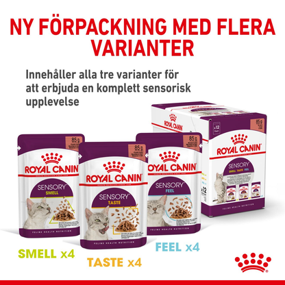 Royal Canin Sensory Feel Gravy Adult Våtfoder för katt