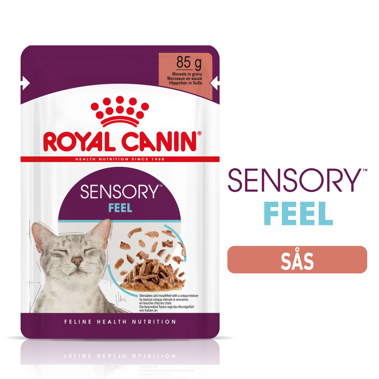 Royal Canin Sensory Feel Gravy Adult Våtfoder för katt