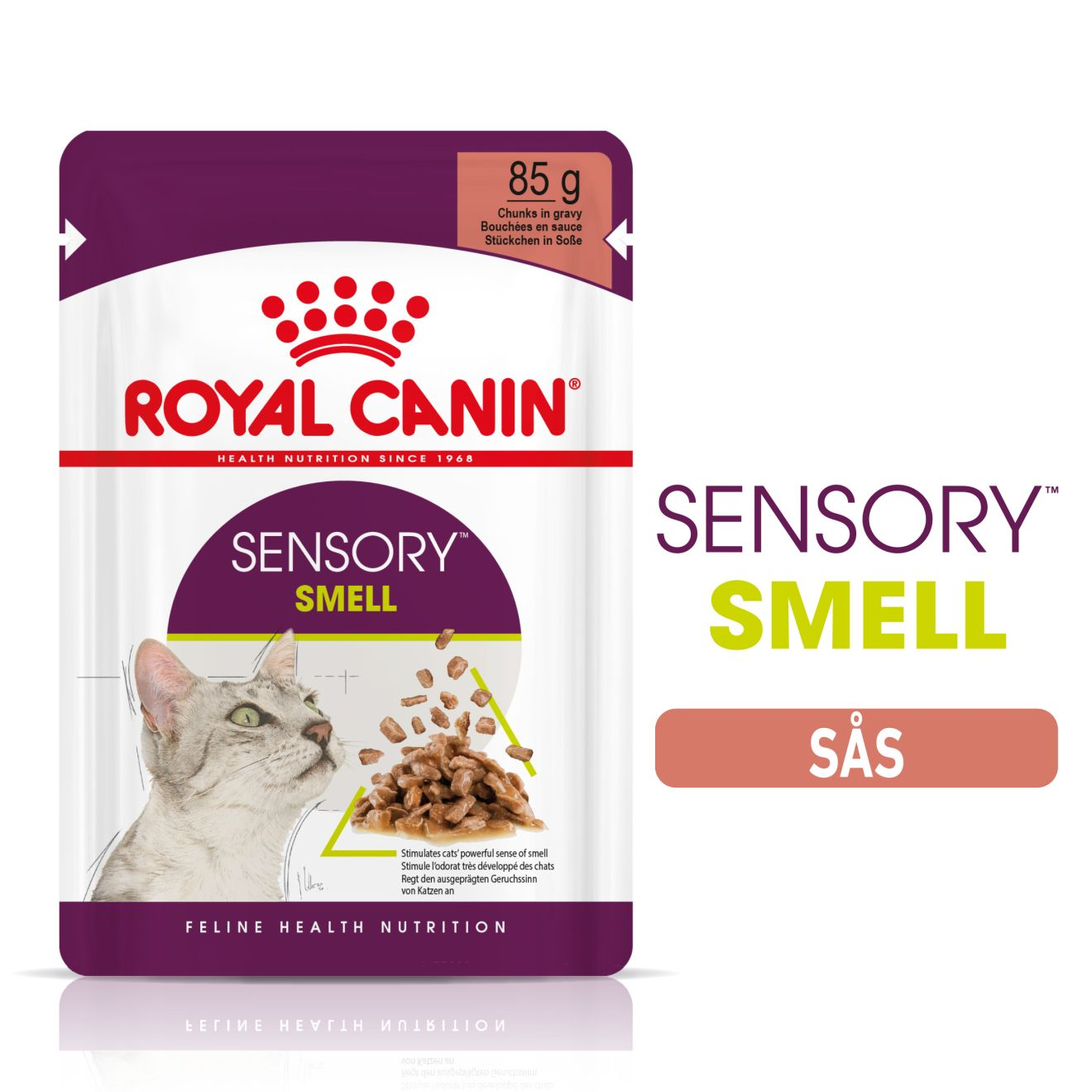 Royal Canin Sensory Smell Gravy Adult Våtfoder för katt