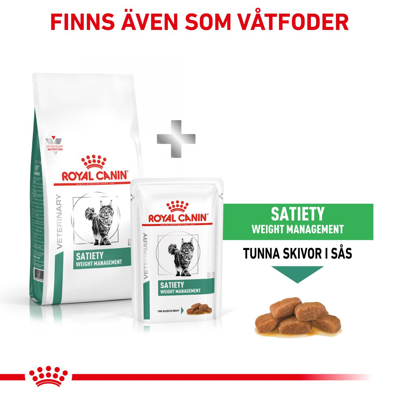Royal Canin Veterinary Diets Weight Management Satiety torrfoder för katt