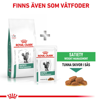 Royal Canin Veterinary Diets Weight Management Satiety torrfoder för katt