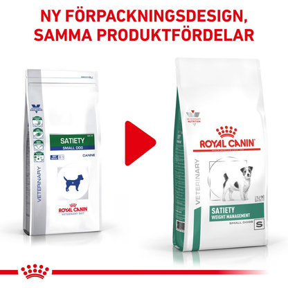 Royal Canin Veterinary Diets Weight Management Satiety Small Dog torrfoder för hund