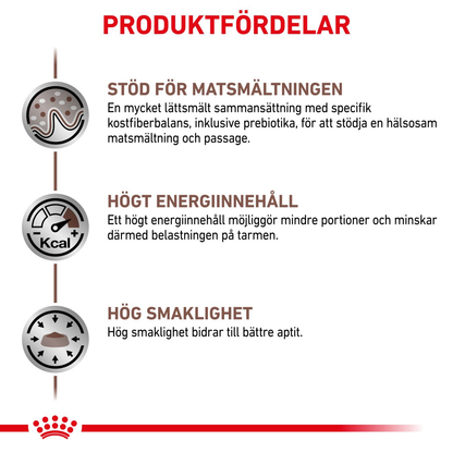 Royal Canin Veterinary Diets Gastro Intestinal Thin Slices In Gravy 12x85g våtfoder för katt