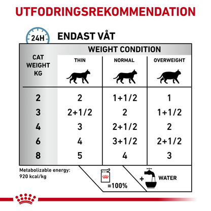 Royal Canin Veterinary Diets Derma Skin & Coat Pouch 12x85g våtfoder för katt