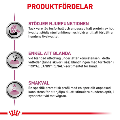 Royal Canin Veterinary Diets Vital Renal våtfoder för hund