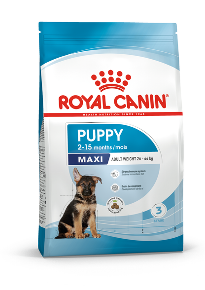 Royal Canin Maxi Puppy Torrfoder för hundvalp