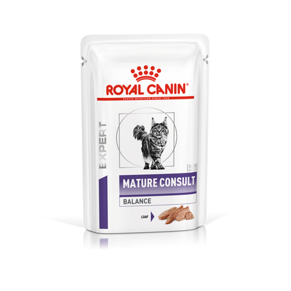 Royal Canin Veterinary Diets Health Management Mature Consult Balance våtfoder för katt