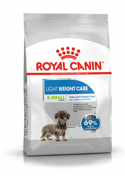 Royal Canin Light Weight Care Adult X-SMALL Torrfoder för hund