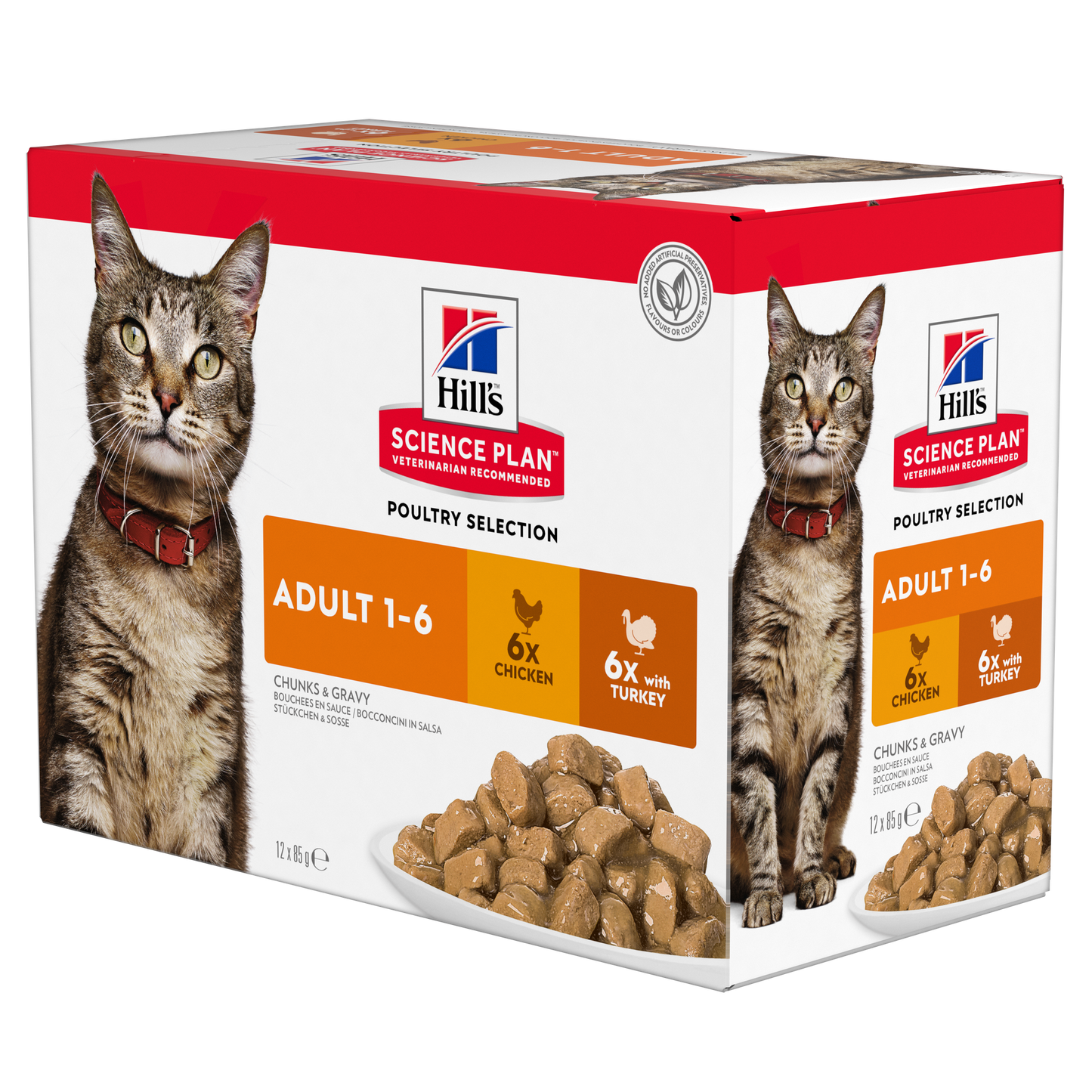 Hills Science Plan Cat Adult 12x85g portionspåsar