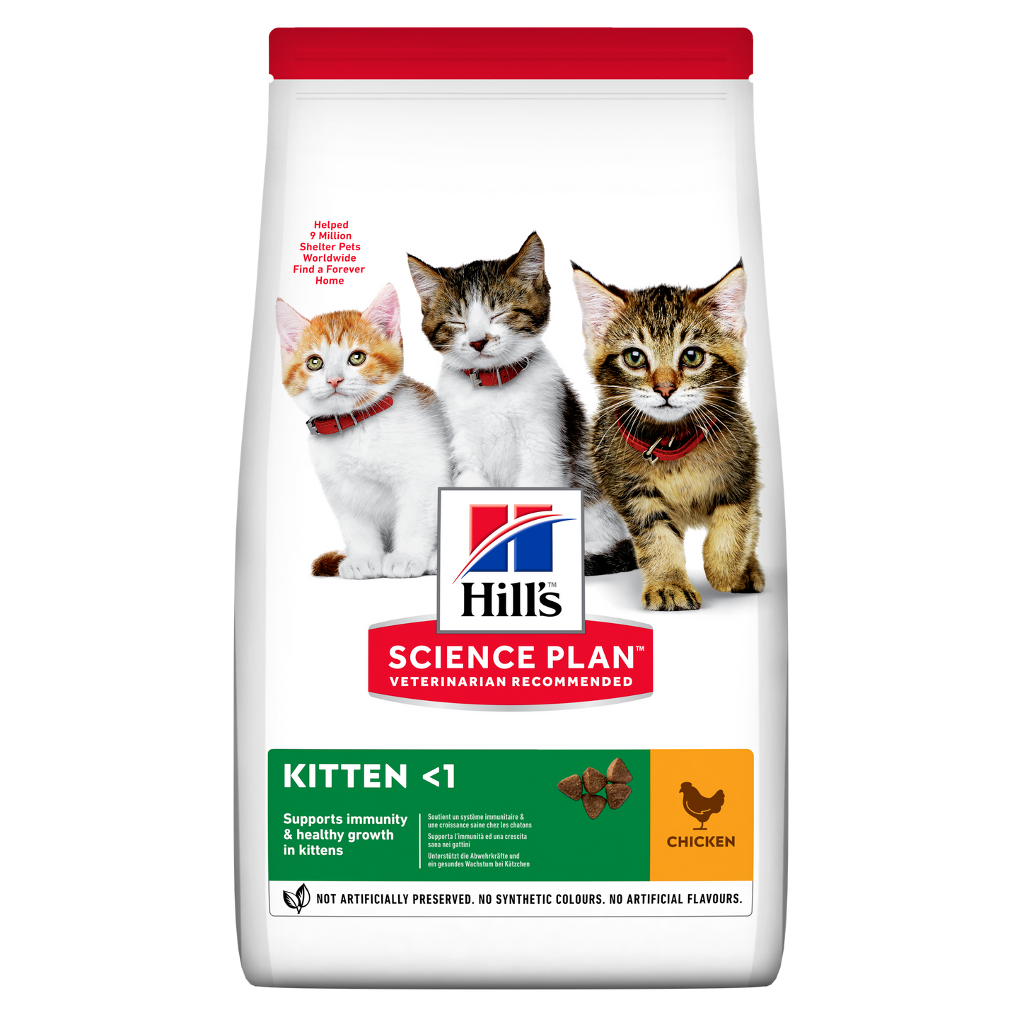 Hills Science Plan Kitten Chicken 6x300g