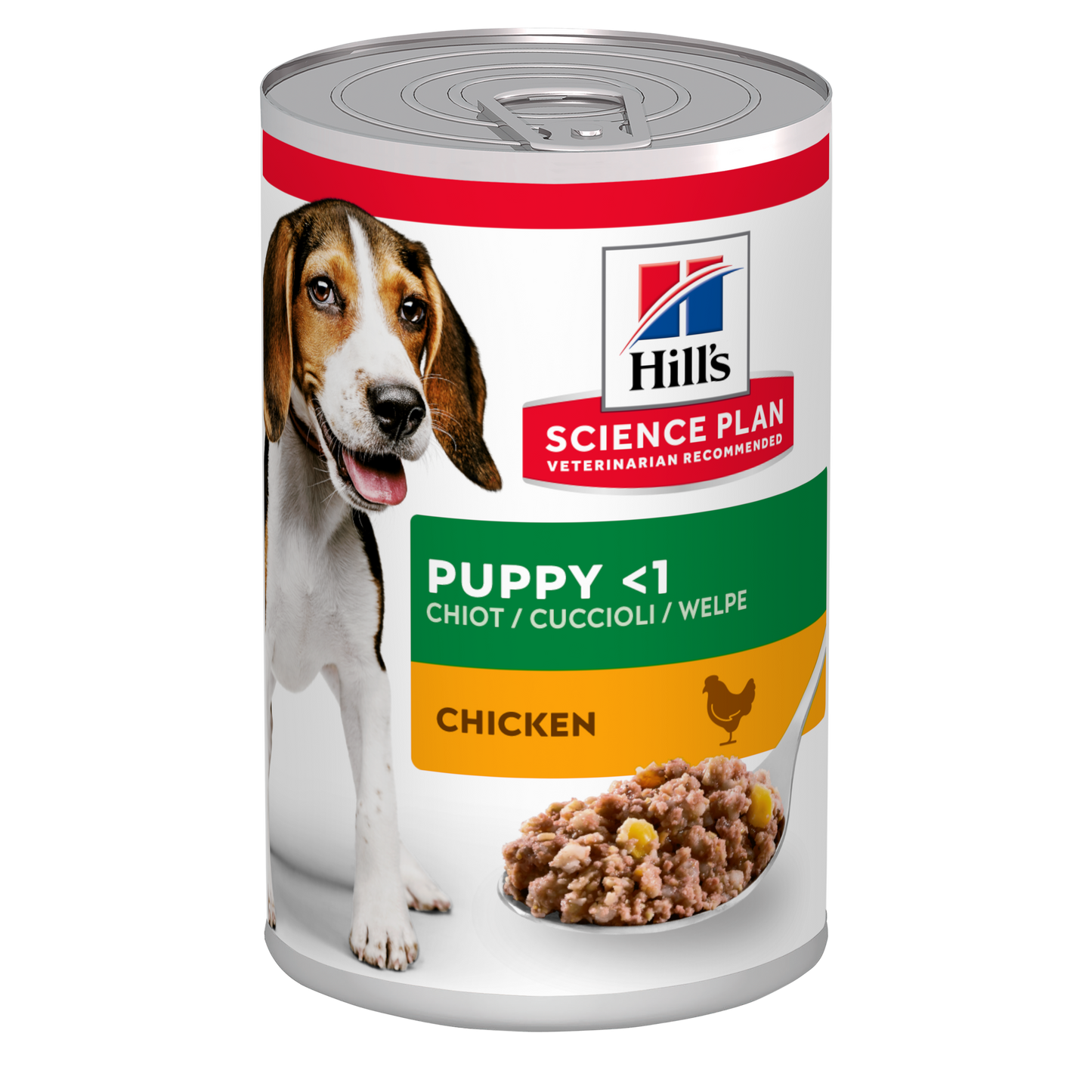 Hills Science Plan Puppy Chicken 12x370g burkar