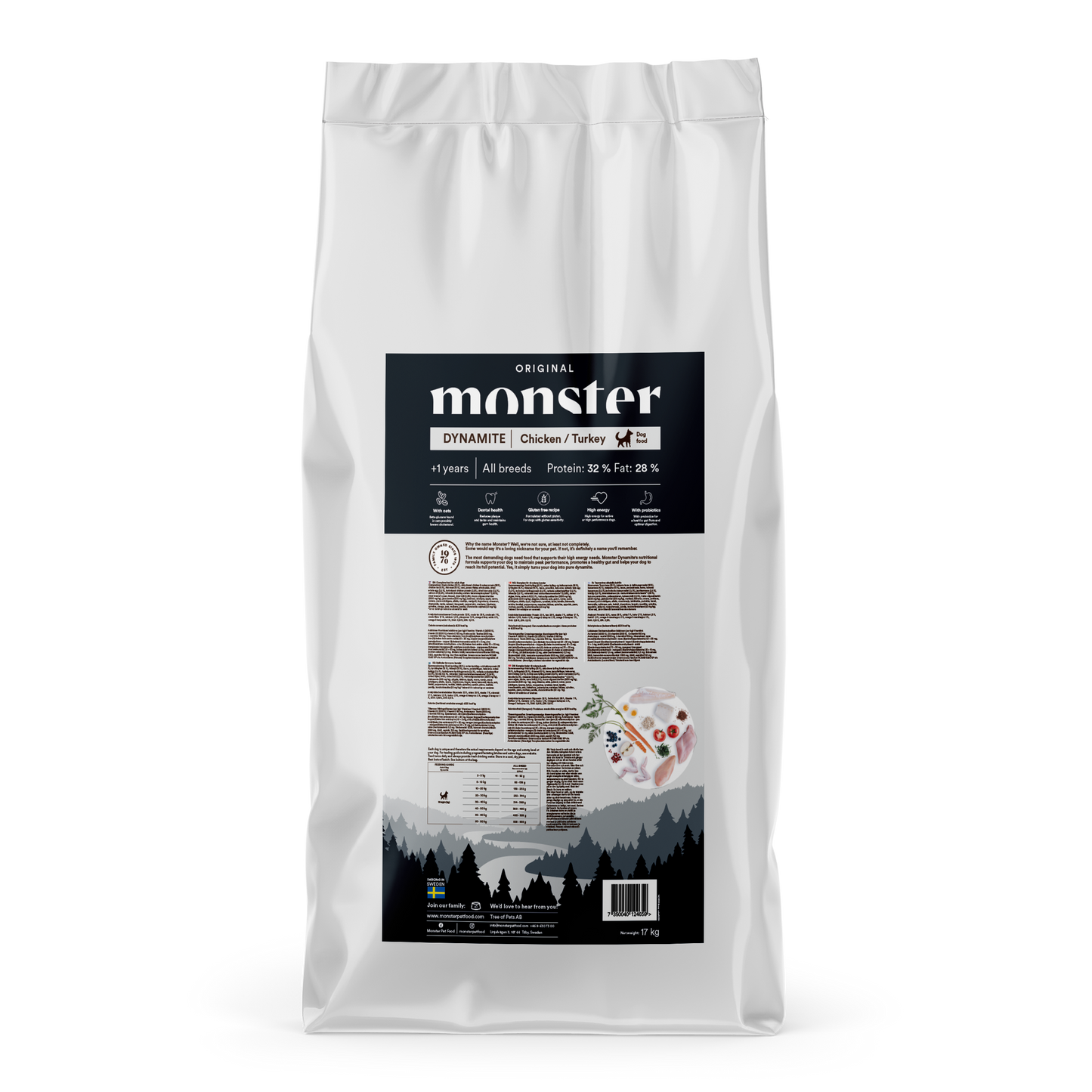 Monster Dog Orig. Dynamite Chick/Turkey