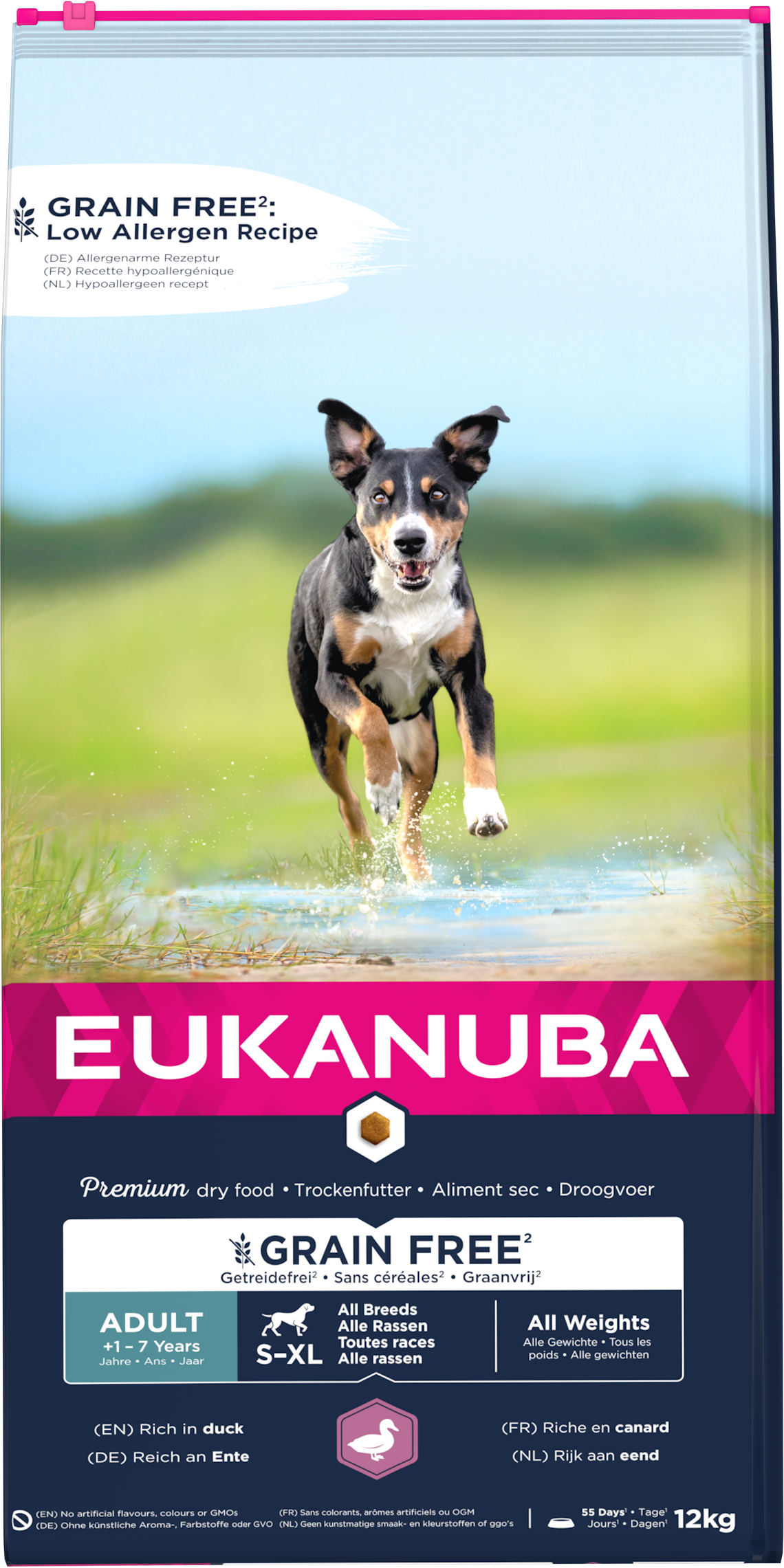 Eukanuba Dog Grain Free Adult Duck