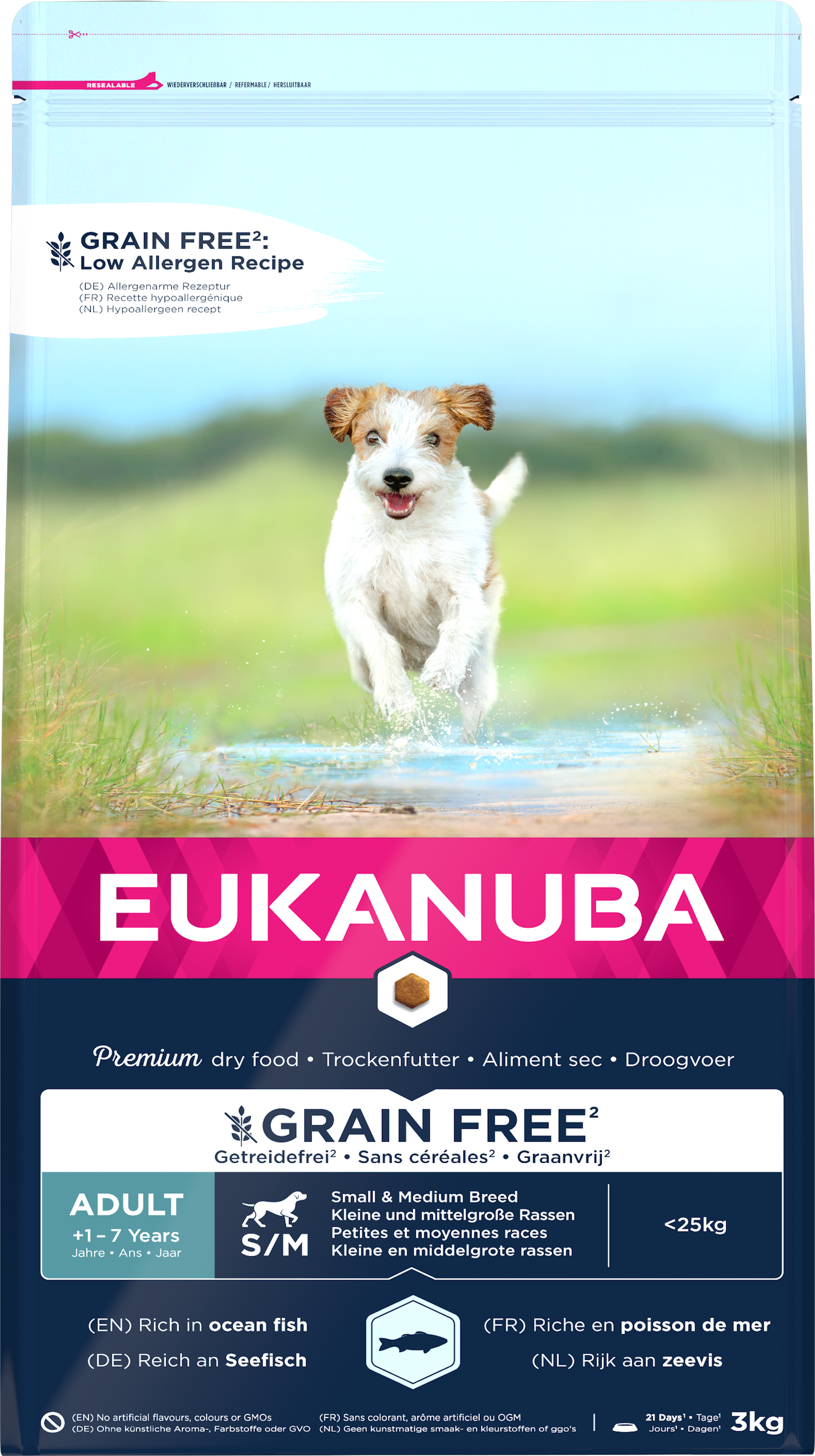 Eukanuba Dog Grain Free Adult Ocean Fish