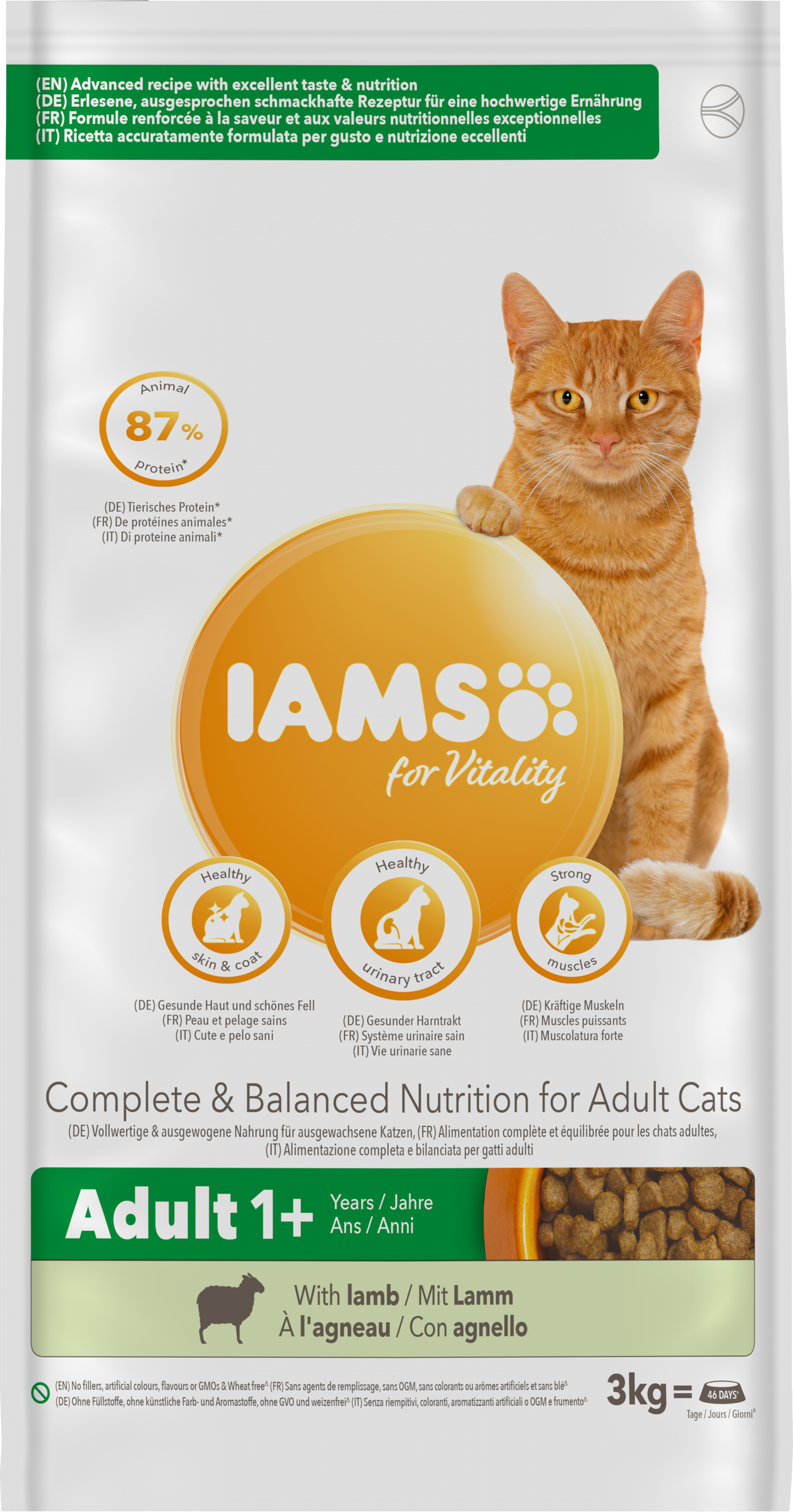 Iams Cat Adult Lamb